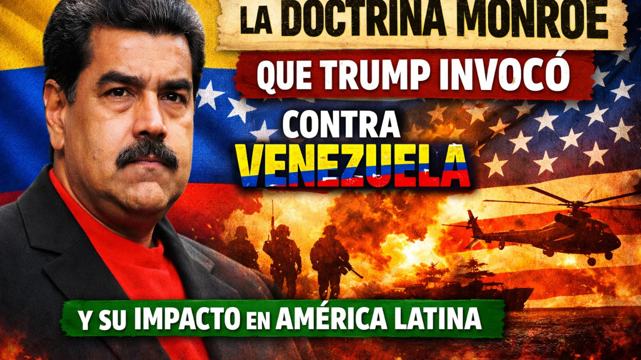 La Doctrina Monroe que Trump Invocó Contra Venezuela y su Impacto en América Latina