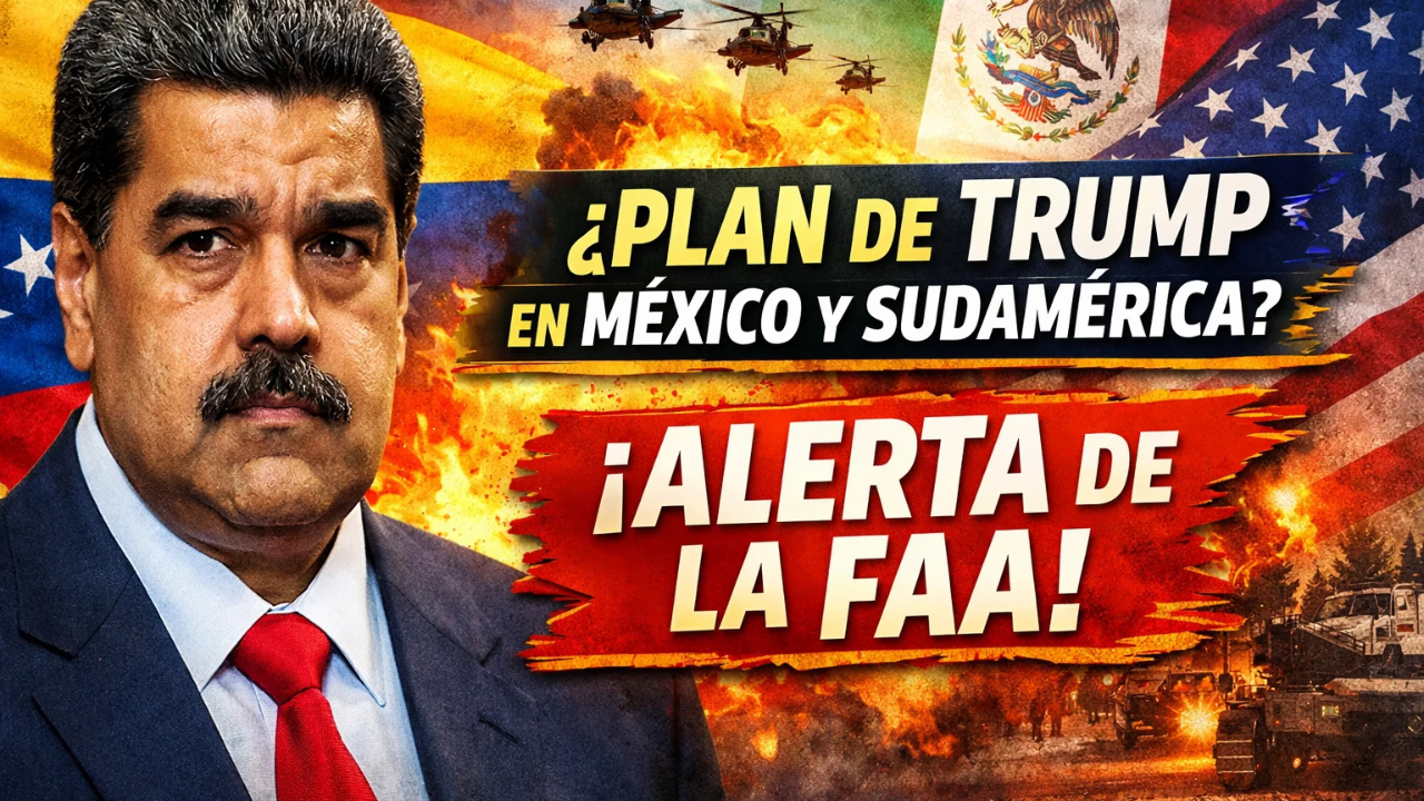 Después de Venezuela, ¿planea Donald Trump algo grande en México y Sudamérica? La FAA emite alerta mayor y advierte sobre riesgos en la región
