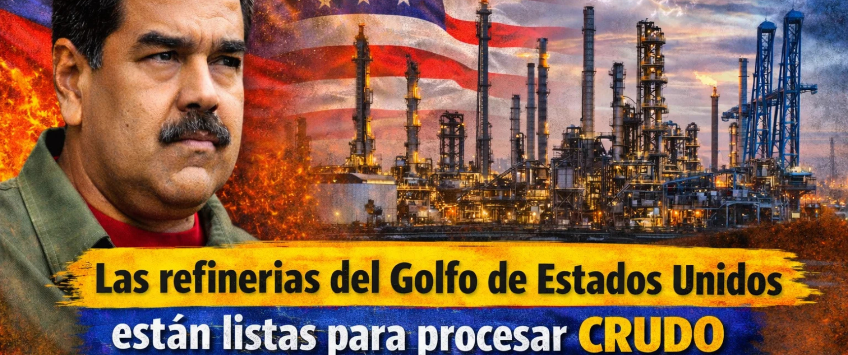 Las refinerías del Golfo de Estados Unidos están listas para procesar crudo venezolano