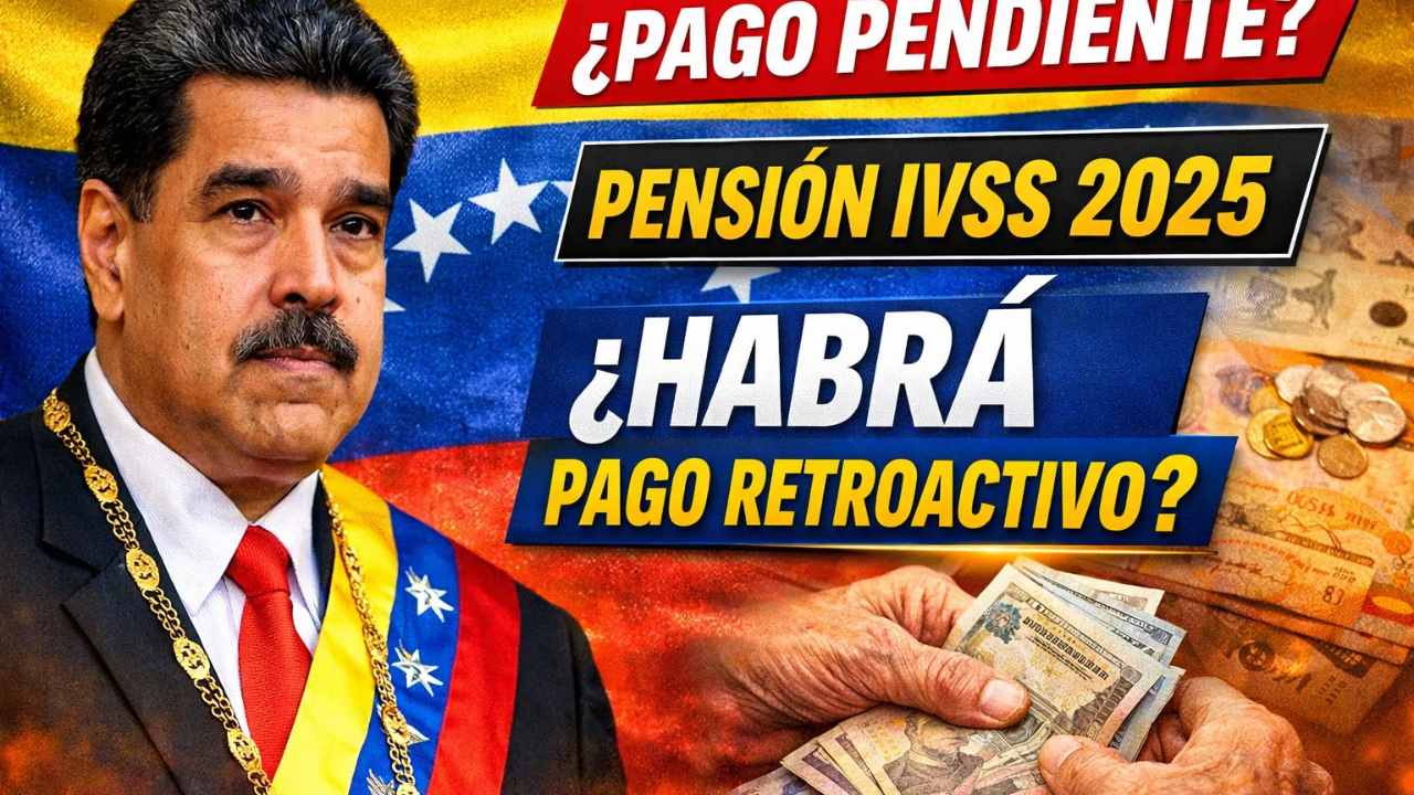 Pago retroactivo pensión IVSS 2025: ¿Existe depósito pendiente para jubilados?
