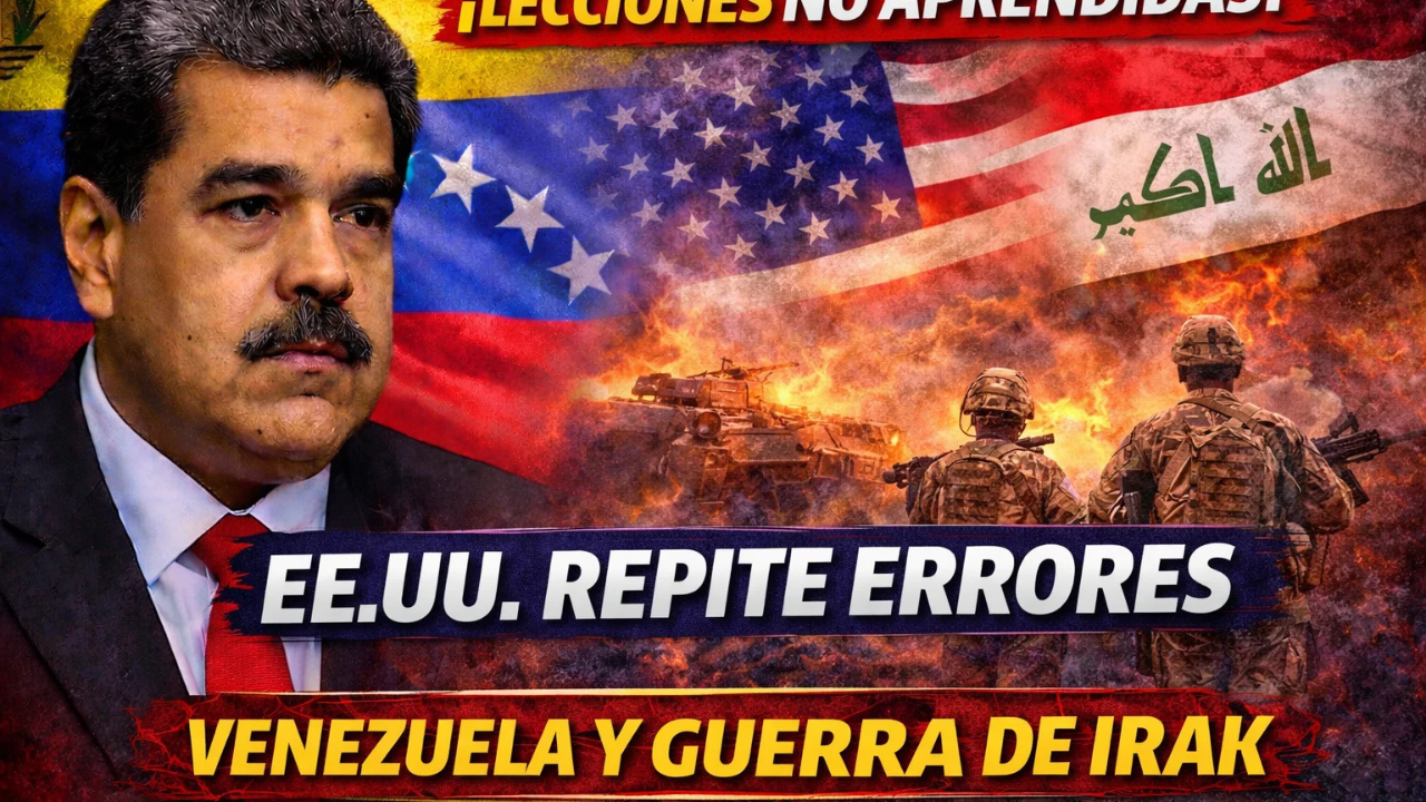 La estrategia de Estados Unidos en Venezuela refleja los errores de la guerra de Irak