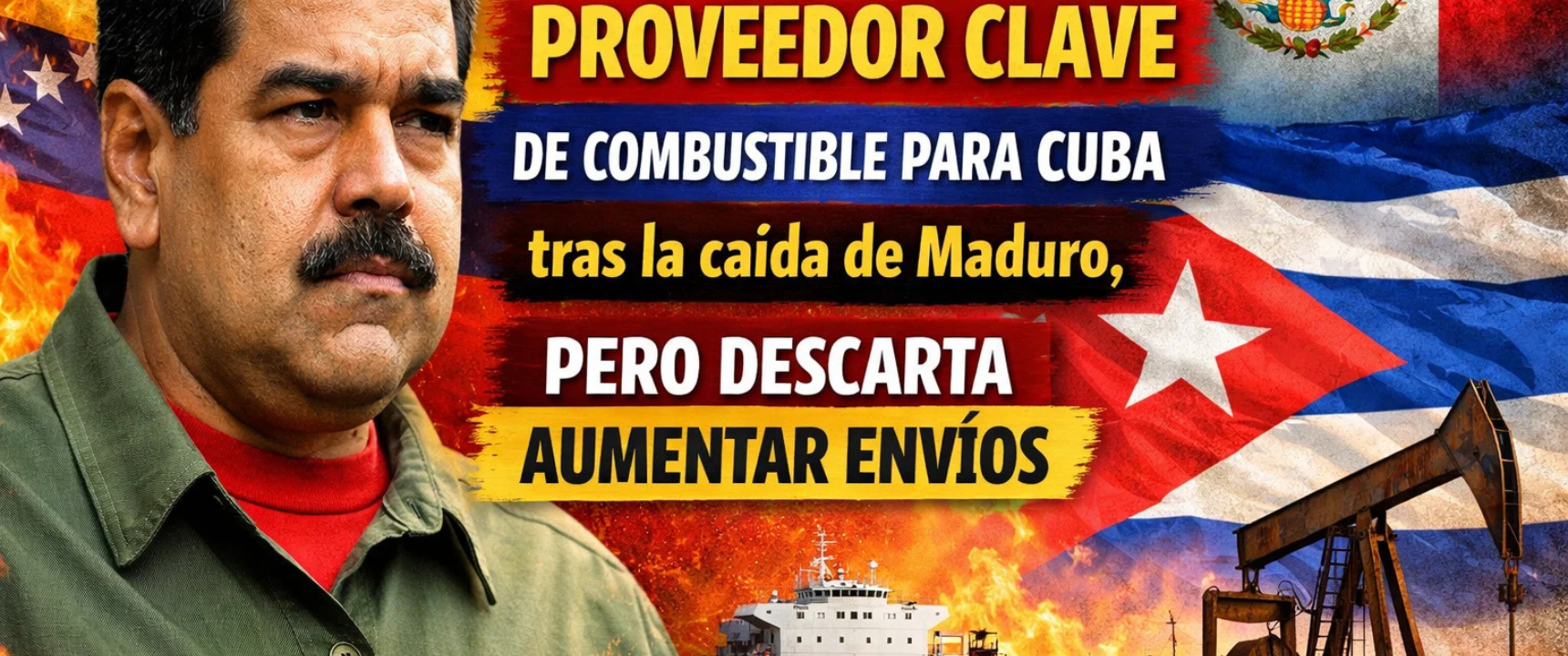 México emerge como proveedor clave de combustible para Cuba tras la caída de Maduro, pero descarta aumentar envíos